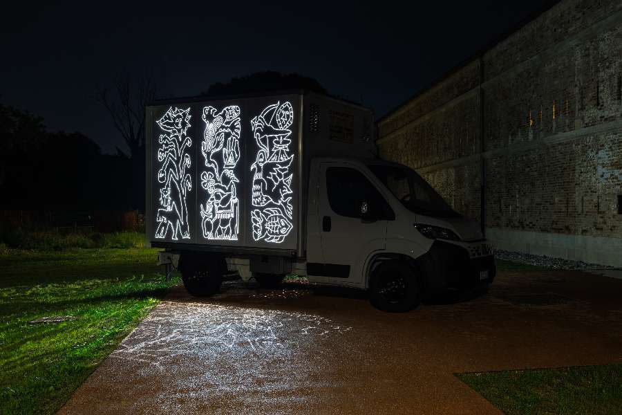 The Radiant Van del trio CANEMORTO al Lighting Guerrilla Festival di Lubiana: dal 26 maggio al 22 giugno 2026